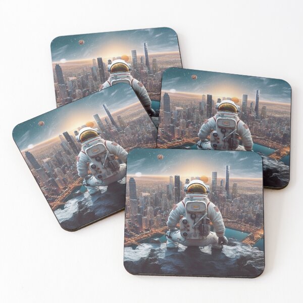 Item preview, Cosmic sunrise over the city. designed and sold by Jaro90.