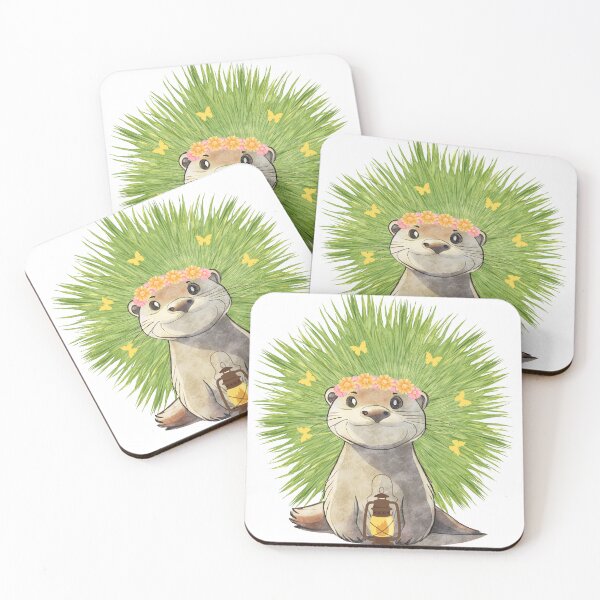 Item preview, Cute Spring Otter designed and sold by Nadith70.