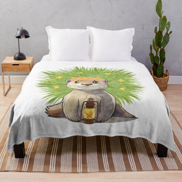 Item preview, Cute Spring Otter designed and sold by Nadith70.