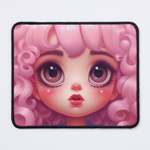 Artikelvorschau, Female Kawaii Chibi Character entworfen und verkauft von MTJ-Mushrooms.