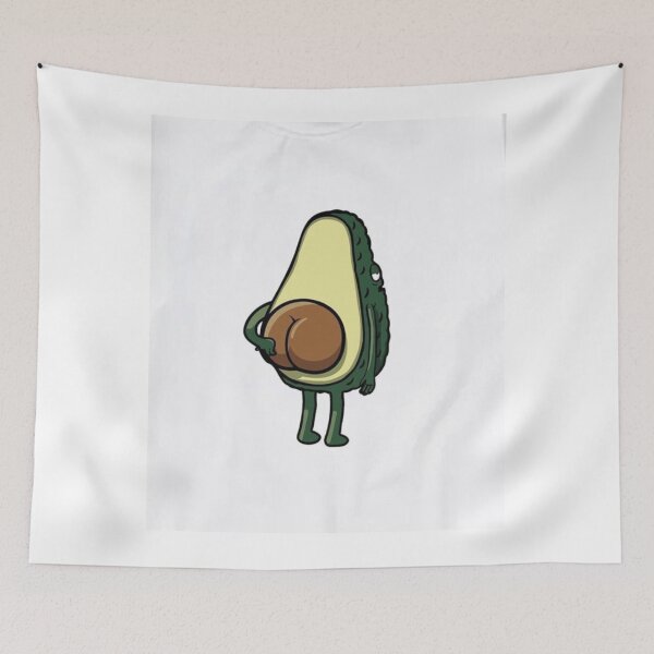 Item preview, Avocado butt designed and sold by MentalDiaries.