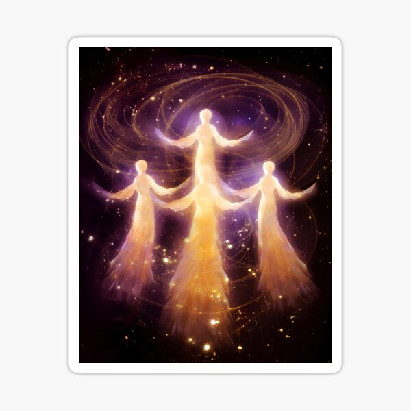 Item preview, Angels dance 8 designed and sold by Red Witch Art.