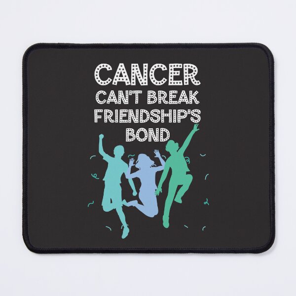 Item preview, Ovarian cancer awareness teal ribbon Cancer can't break friendship's bond designed and sold by shaderepublic.