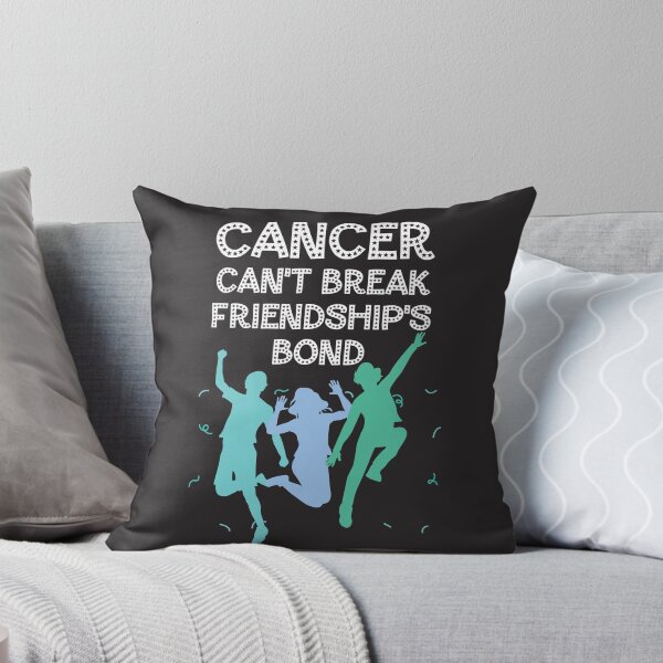 Item preview, Ovarian cancer awareness teal ribbon Cancer can't break friendship's bond designed and sold by shaderepublic.