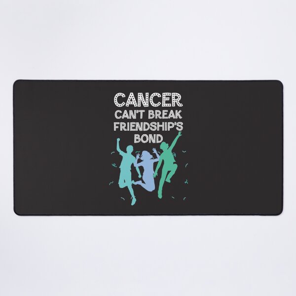Item preview, Ovarian cancer awareness teal ribbon Cancer can't break friendship's bond designed and sold by shaderepublic.