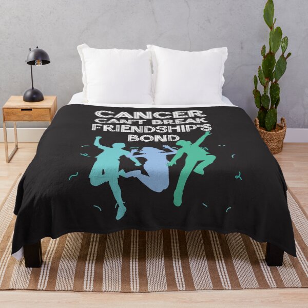 Item preview, Ovarian cancer awareness teal ribbon Cancer can't break friendship's bond designed and sold by shaderepublic.