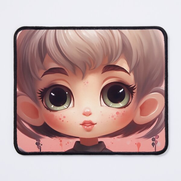 Artikelvorschau, Female Kawaii Chibi Character entworfen und verkauft von MTJ-Mushrooms.