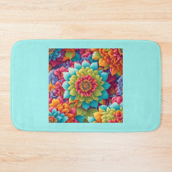 Item preview, Colorful mandala style petals flower illustration  designed and sold by ArtyBuys.