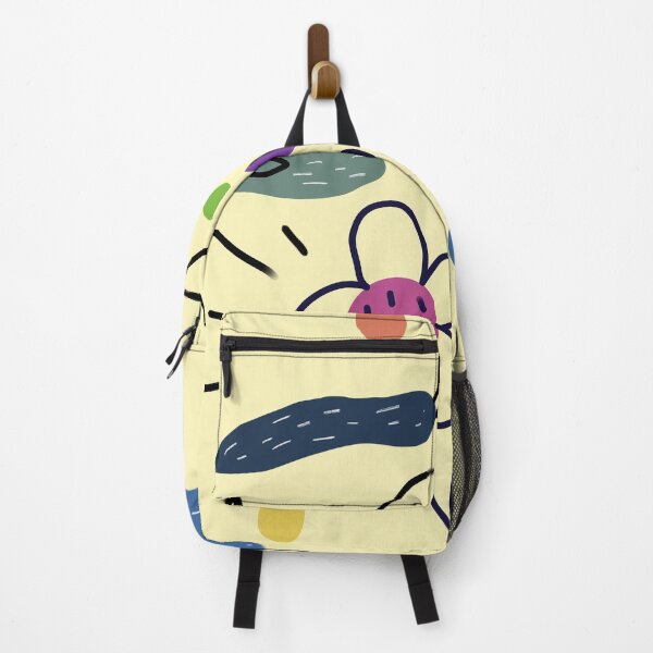 Item preview, Flower sea scribble cute abstract yellow pattern designed and sold by Yana Mustafina | Boho Soulful Designs.