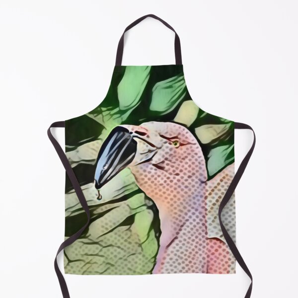 Item preview, Flamingo Head In Pointillism designed and sold by Fearless-Fox.