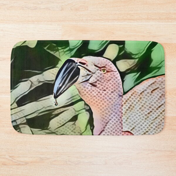 Item preview, Flamingo Head In Pointillism designed and sold by Fearless-Fox.