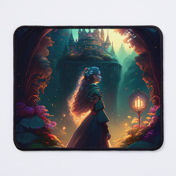 Item preview, The fairytale princess and her castle designed and sold by byaz3.