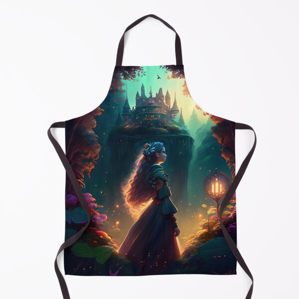 Item preview, The fairytale princess and her castle designed and sold by byaz3.