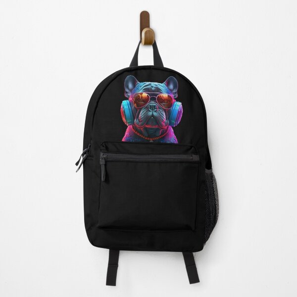 Item preview, DJ Dog Wearing Headphones Logo | Dog Wearing Sunglasses designed and sold by CoolHippoQuotes.