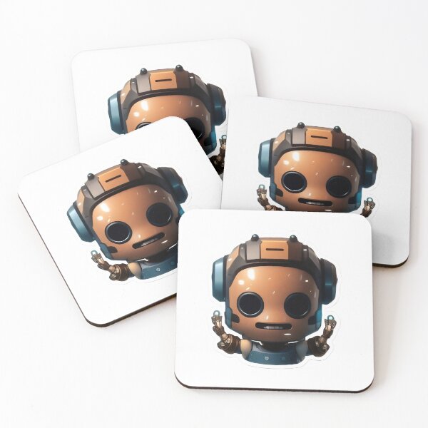 Item preview, Cute Robot 3 - chibi robot design designed and sold by SheepAttack.