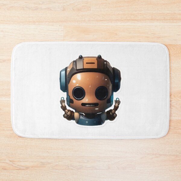Item preview, Cute Robot 3 - chibi robot design designed and sold by SheepAttack.