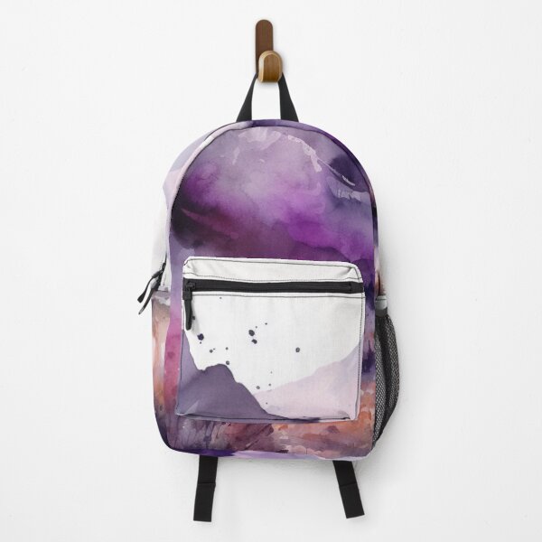 Item preview, Purple Mountainscape Canvas Print designed and sold by artbybodhi.