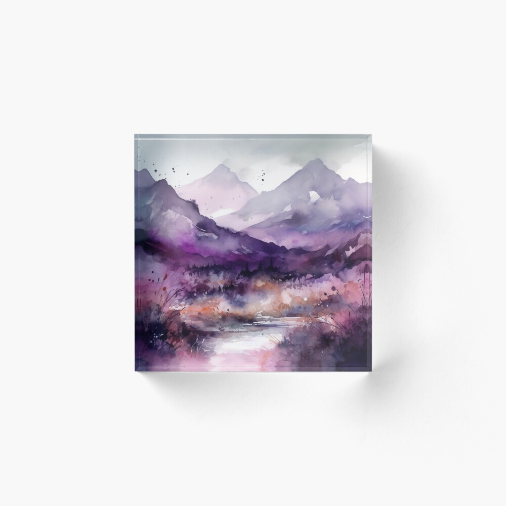Vista previa del artículo con la obra «Bloque acrílico», diseñado y vendido por artbybodhi.