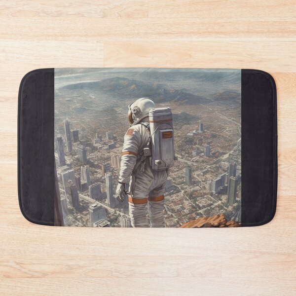 Item preview, Astronaut above the city designed and sold by Jaro90.
