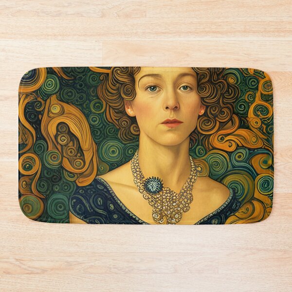 Item preview, Artistic Symphony: Asymmetrical Necklace by Klimt and van Gogh designed and sold by stine1.