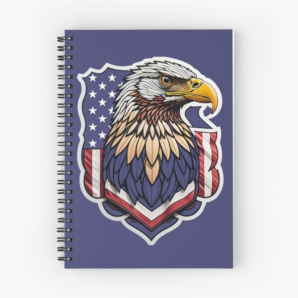 Item preview, American Eagle on the background of the US flag designed and sold by Outofdream1.