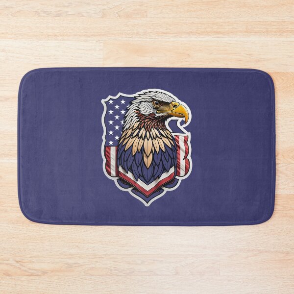Item preview, American Eagle on the background of the US flag designed and sold by Outofdream1.