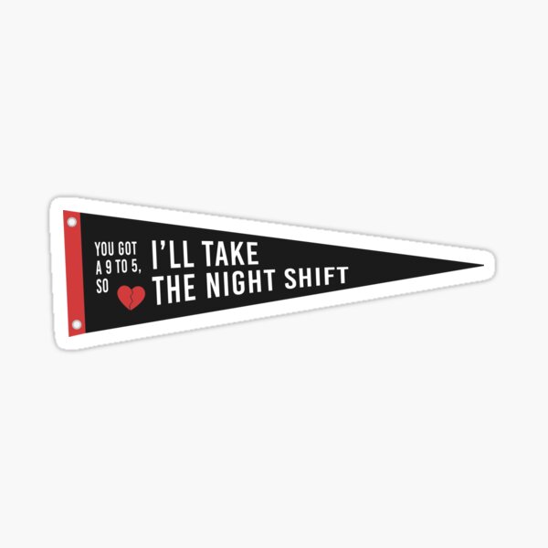 Night Shift by Lucy Dacus Vintage Song Lyrics on Parchment Round Beach Towel