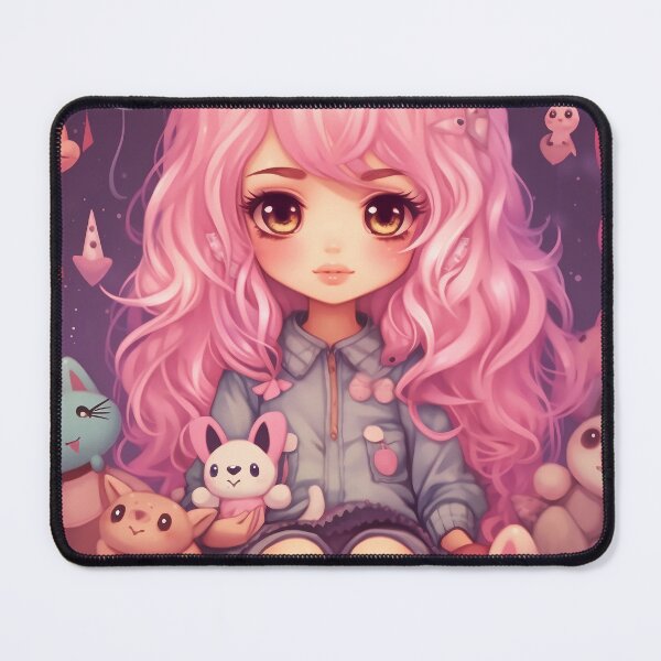 Artikelvorschau, Female Kawaii Chibi Character entworfen und verkauft von MTJ-Mushrooms.