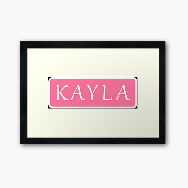 nombres de graffiti para niñas kayla