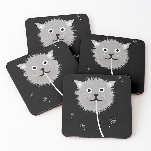 Item preview, Dandelion Cat Kitten Flowers Children designed and sold by MooonTees.