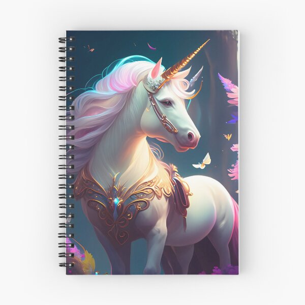 Item preview, The magical unicorn in the fairytale forest designed and sold by byaz3.