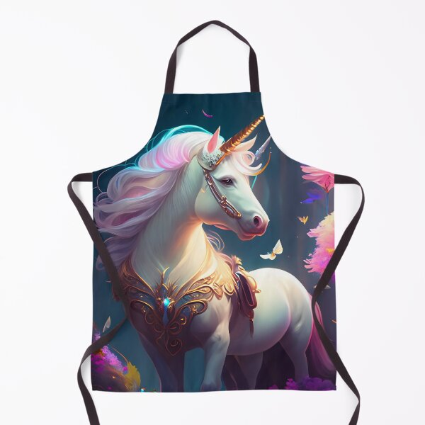 Item preview, The magical unicorn in the fairytale forest designed and sold by byaz3.