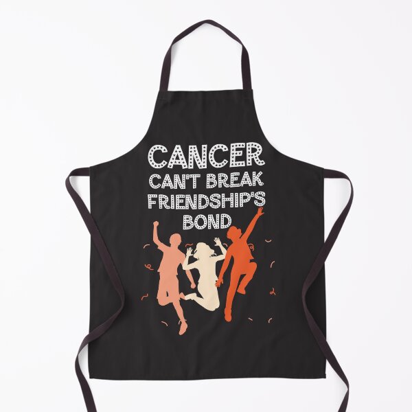 Item preview, Leukemia cancer awareness orange ribbon Cancer can't break friendship's bond designed and sold by shaderepublic.