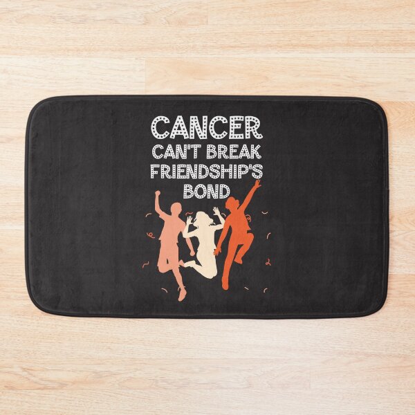 Item preview, Leukemia cancer awareness orange ribbon Cancer can't break friendship's bond designed and sold by shaderepublic.