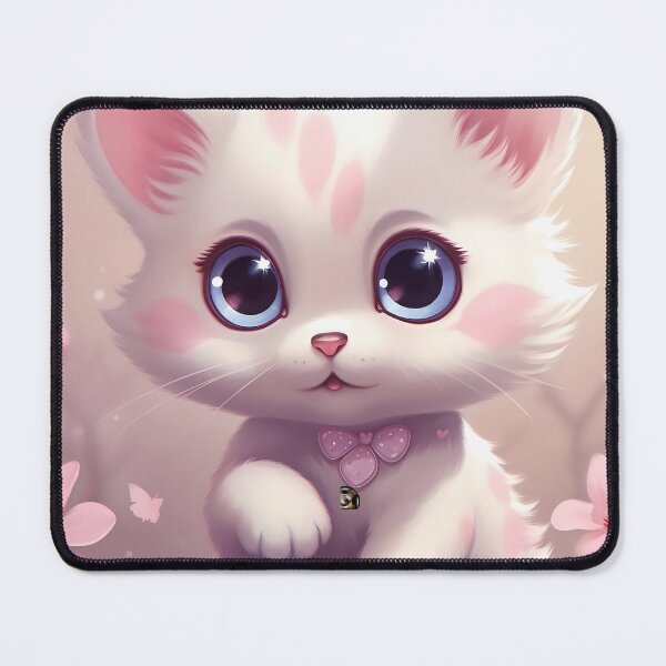 Artikelvorschau, Female Kawaii Chibi Cat Character entworfen und verkauft von MTJ-Mushrooms.