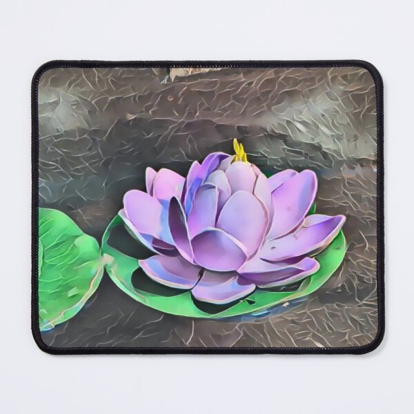 Item preview, Purple Water Lily In Gemstone designed and sold by Fearless-Fox.