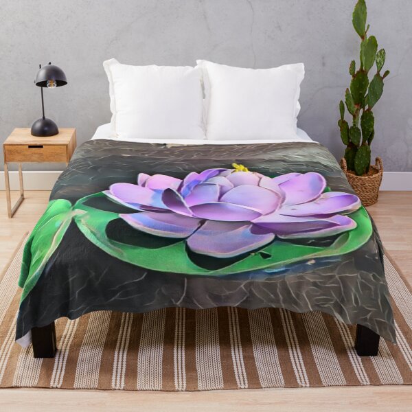 Item preview, Purple Water Lily In Gemstone designed and sold by Fearless-Fox.