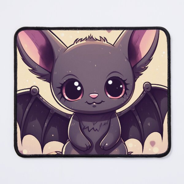 Artikelvorschau, Kawaii Chibi Bat Character entworfen und verkauft von MTJ-Mushrooms.