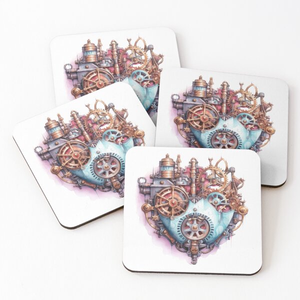 Item preview, Steampunk heart designed and sold by Maketutika.