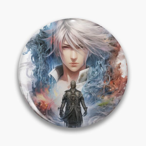 Artikelvorschau, Von Final Fantasy inspirierte Anime-Kunst entworfen und verkauft von Silky Designs.