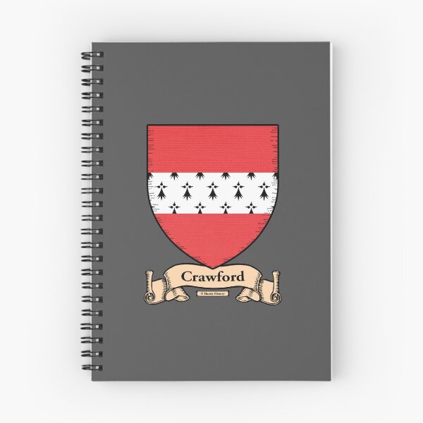 Item preview, CRAWFORD - Coat of Arms - Family Crest - (Scottish) designed and sold by HandyHistory.