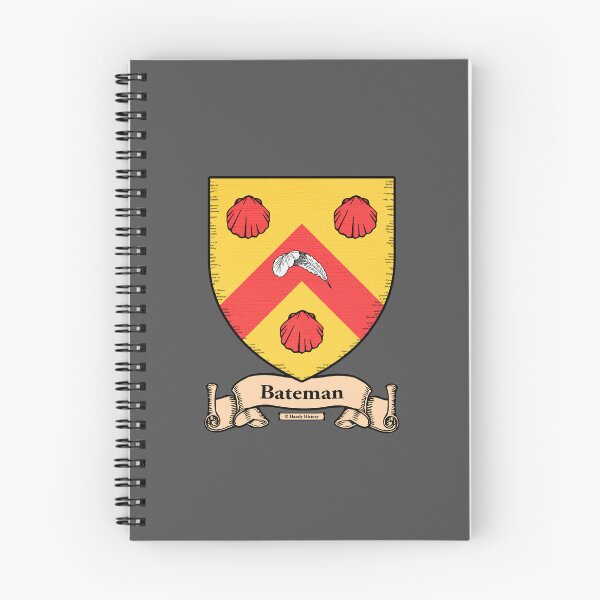 Item preview, BATEMAN - Coat of Arms - Family Crest  designed and sold by HandyHistory.