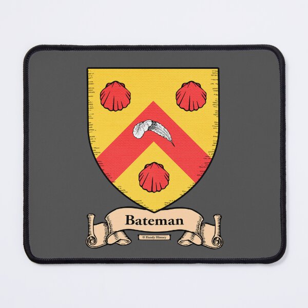 Item preview, BATEMAN - Coat of Arms - Family Crest  designed and sold by HandyHistory.