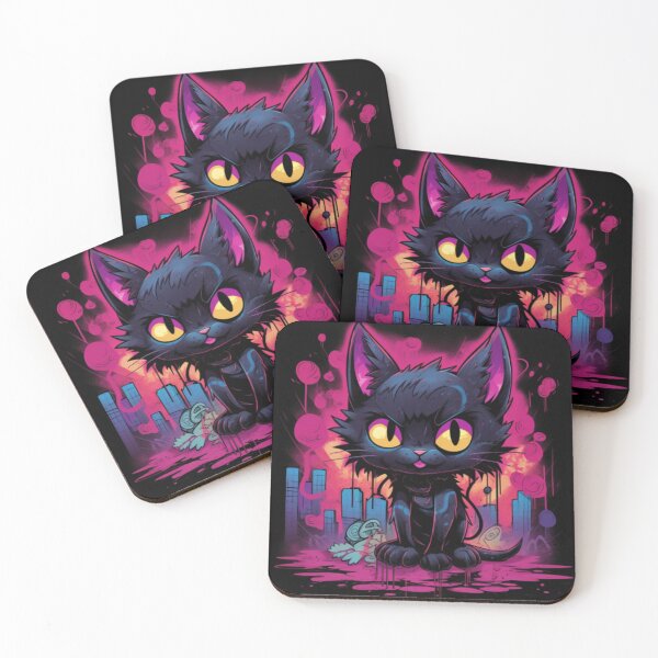 Item preview, Rebel Cat designed and sold by MixedModernArt.