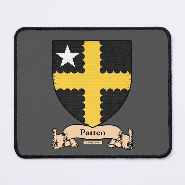 Item preview, PATTEN - Coat of Arms - Family Crest designed and sold by HandyHistory.