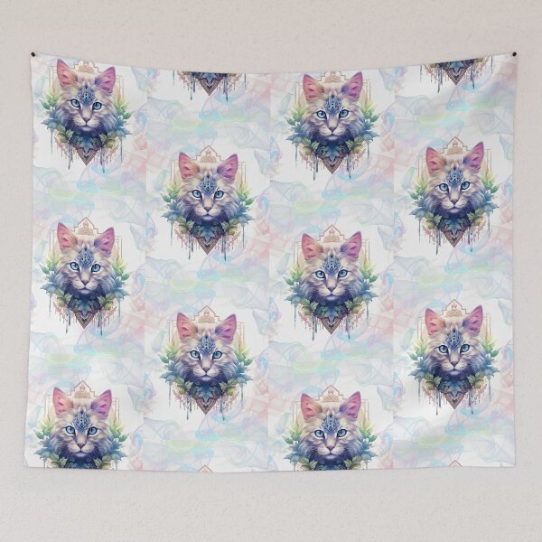 Item preview, A Mystical Magical Cat, fantasy art designed and sold by LoneAngel.