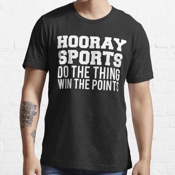 Hooray Sports Win Points Essential T-Shirt