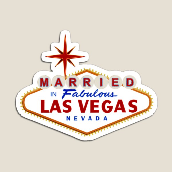 Aperçu de l'œuvre Marié à Las Vegas signe créée et vendue par reapolo.