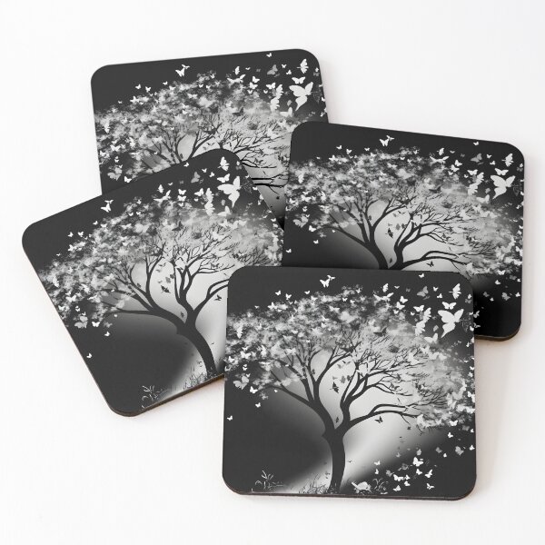 Item preview, Butterfly Tree Artwork designed and sold by StickeryPickery.