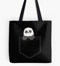 Pan Pan in a pocket Tote Bag